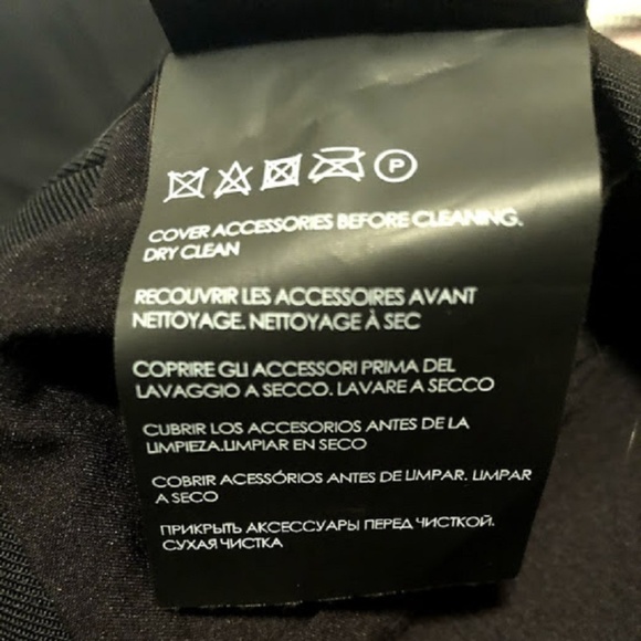 NWT Club Monaco Black Borrem Skirt 00 - Picture 5 of 6